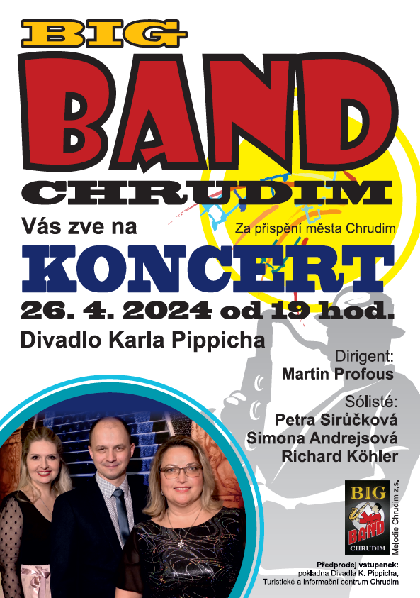 Big Band Chrudim – jarní koncert