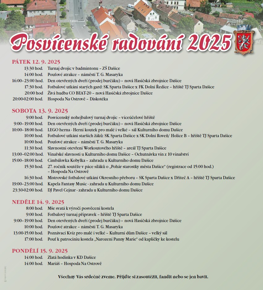 Posvícenské radování v Dašicích