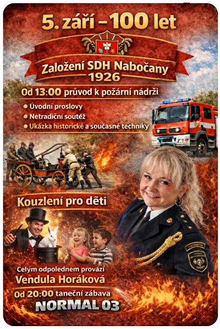100 let SDH Nabočany