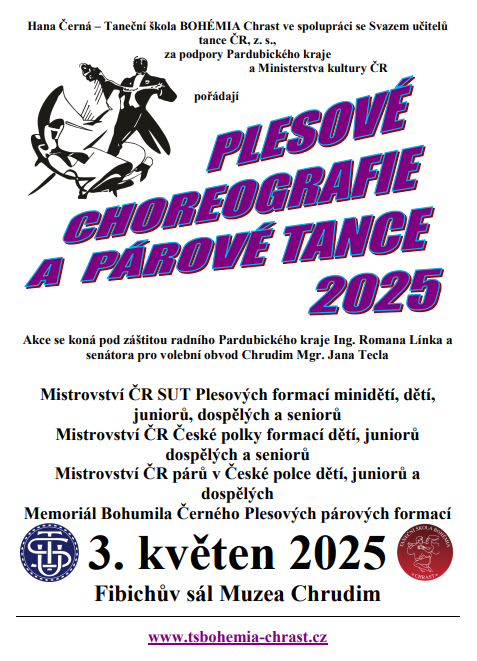 Plesové choreografie a párové tance • TŠ Bohemia Chrast