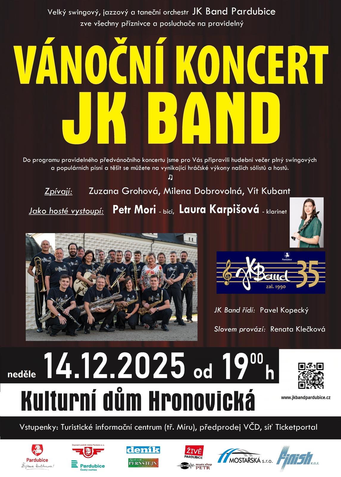 VÁNOČNÍ KONCERT JK BAND